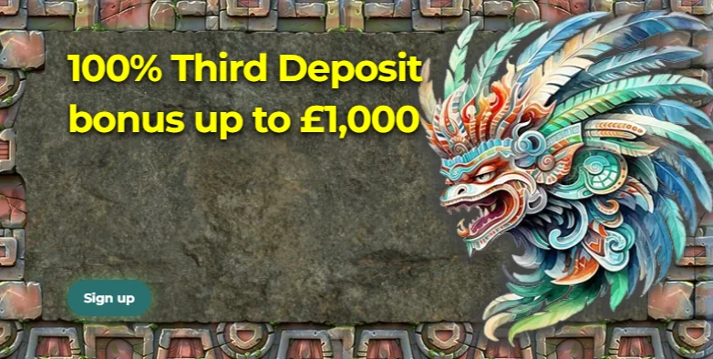 Aztec Paradise Casino free spins bonus